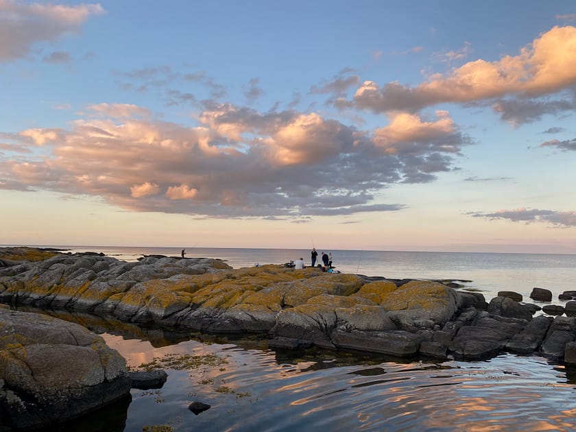 Børnpå klipper - Bornholm